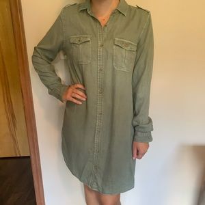 American Eagle Button Down Dress